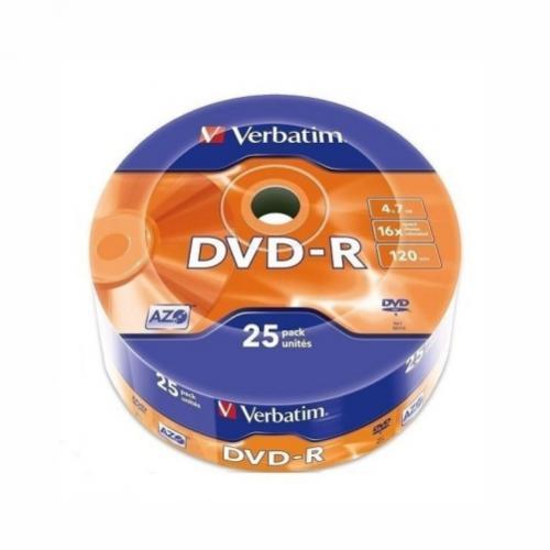 DVD-R 16X 25/SET VERBATIM PRIN