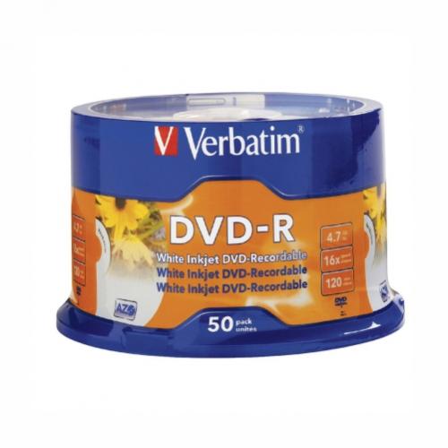 DVD-R 16X 50/SET VERBATIM