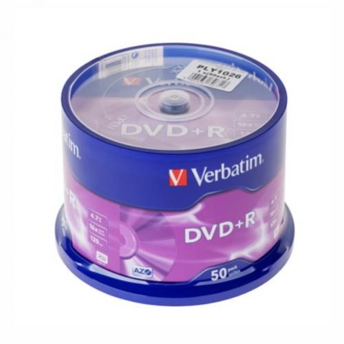 DVD+R 16X 50/SET VERBATIM